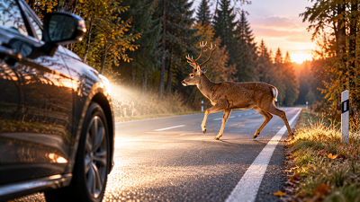 Was tun nach einem Wildunfall? Erfahren Sie, wann die Teilkasko zahlt, welche Nachweise wichtig sind und worauf Autofahrer achten sollten.